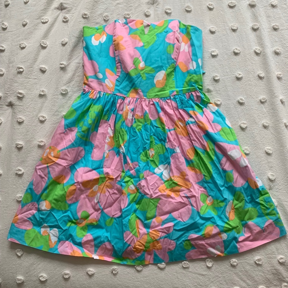 Lilly Pulitzer Strapless Mini Dress
